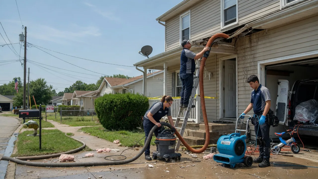 Water Damage Restoration in De Witt, IA near me